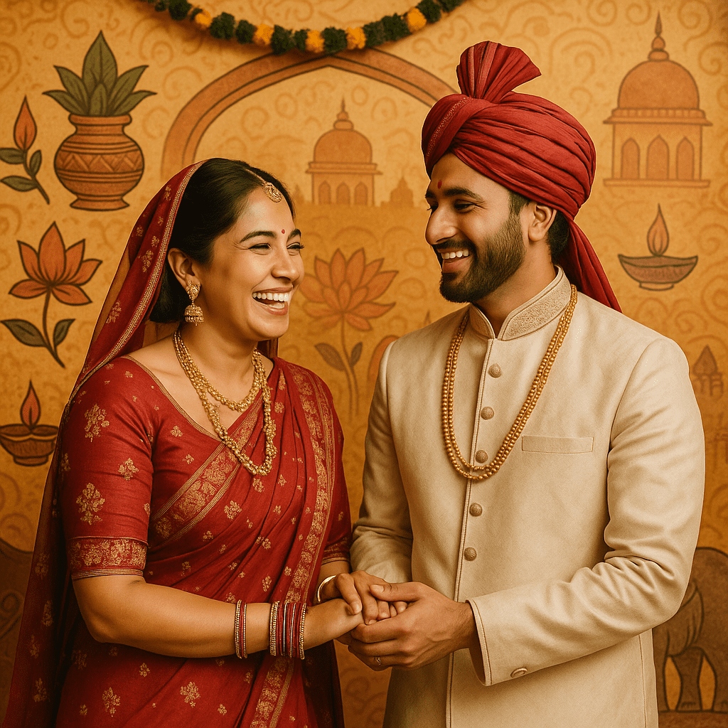 Indian Wedding Music in London UK, Indian Wedding Ceremony celebrating with ceremony music along side the Hindu Priest
